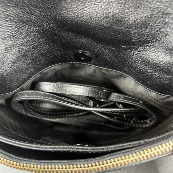 Rebecca Minkoff Women\'s Lola Leather Backpack With Detachable Bag Purse Black main image 4